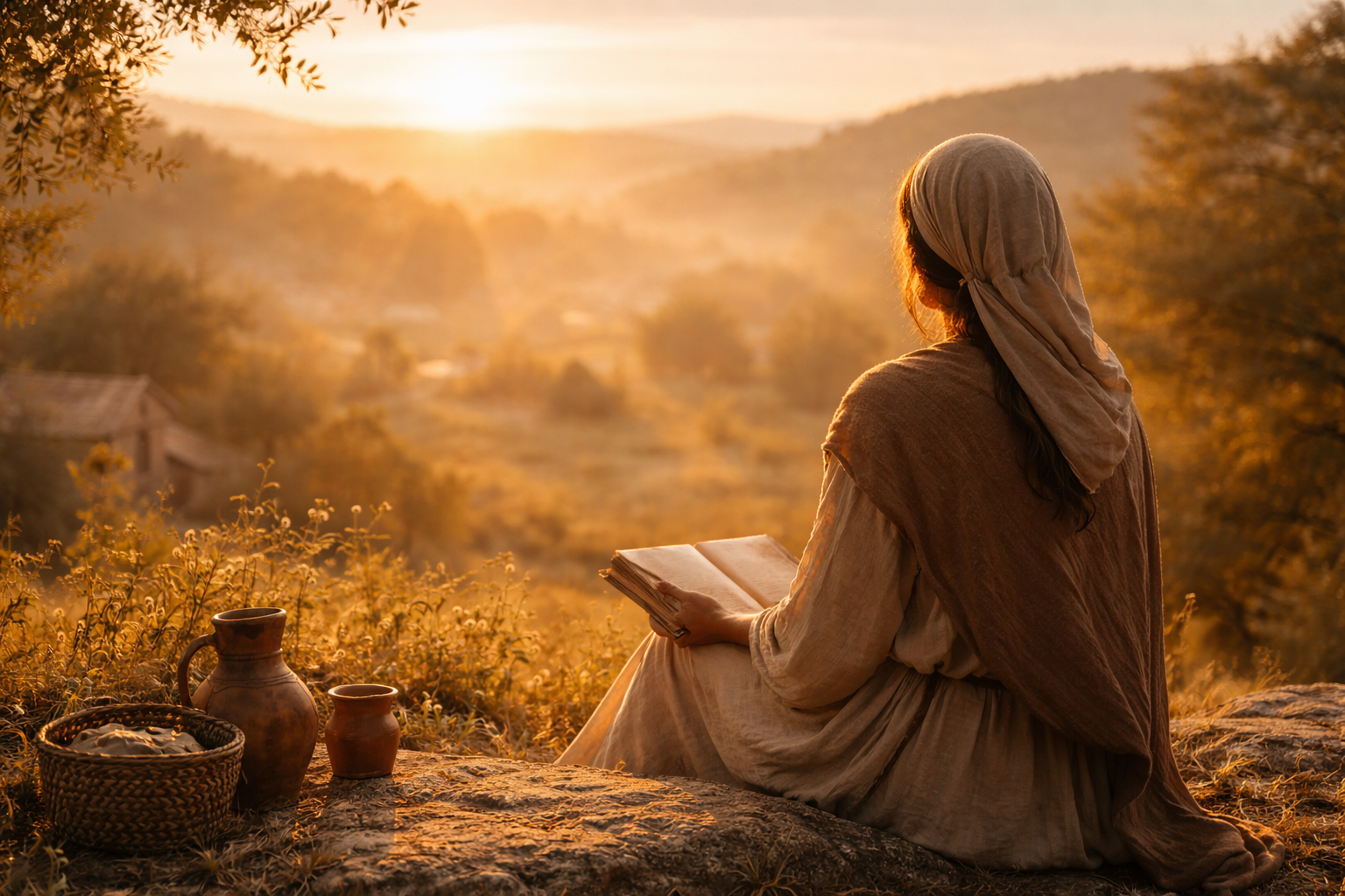 Listen to what God is saying. Learning to listen.